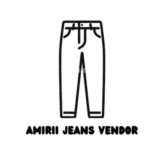 Amiri Jeans Vendor